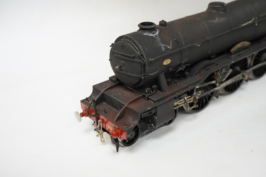 An 0 gauge scratch built model railway locomotive by John Worsley, a London & North Eastern Railway class A3 4-6-2, Flying Fox 106, a highly detailed model in brass, white metal and plasticard, with opening smoke box doo